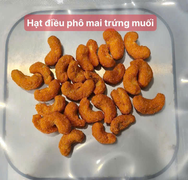 Hạt Điều Phô Mai Trứng Muối